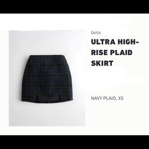 Plaid skirt